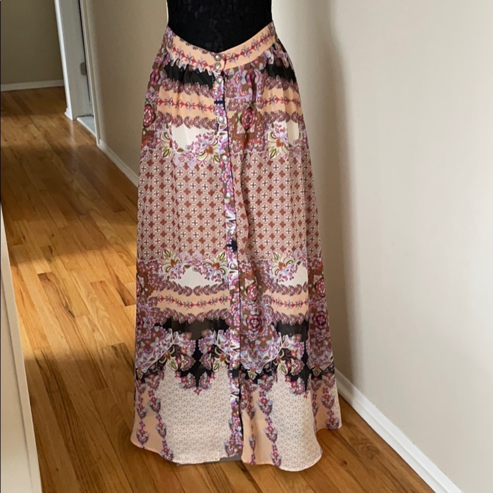 Altar’d State Freeway Maxi Skirt